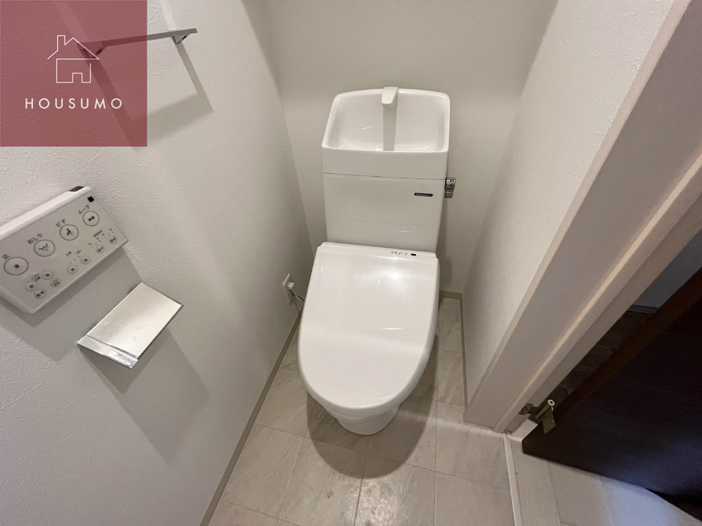 トイレ　ゆったりとした空間のトイレです