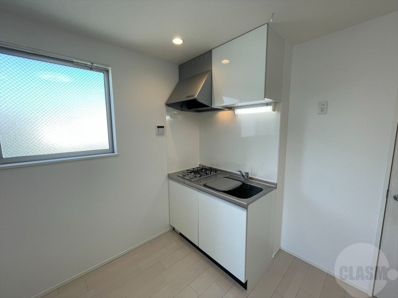 キッチン　２口コンロでお料理も捗ります