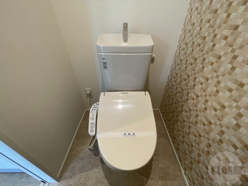 トイレ　温水洗浄便座で年中快適