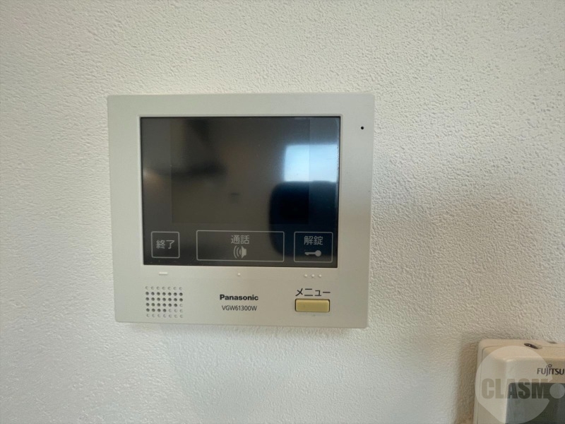 セキュリティ　安心のモニター付きインターホン