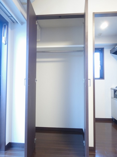 収納　大きなスペースがあり、収納には困りません