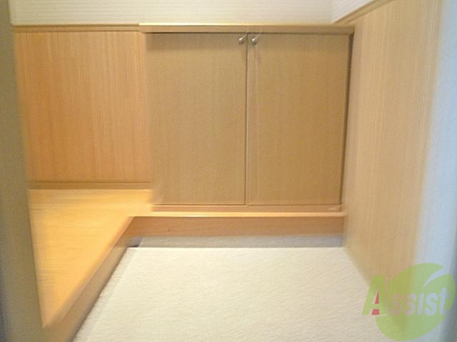 玄関　何足か靴を出しっぱなしにしってても大丈夫そうですね～。