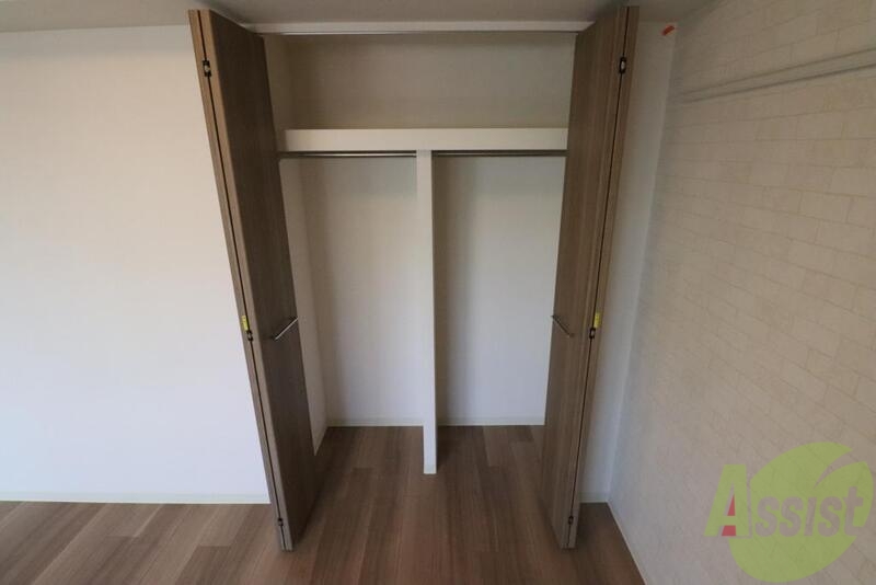 収納　広々クローゼット！