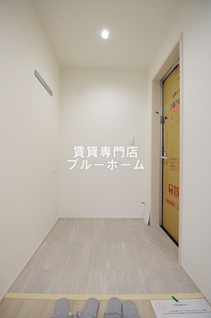 玄関　ゆとりのある玄関！