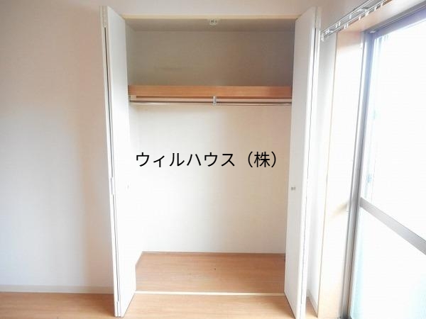 収納　洋室クローゼット！