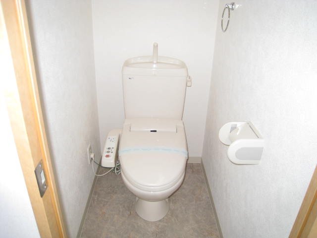 トイレ　同物件別号室のものです。