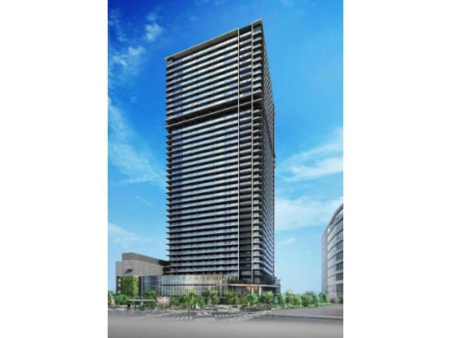 建物外観　完成模型図