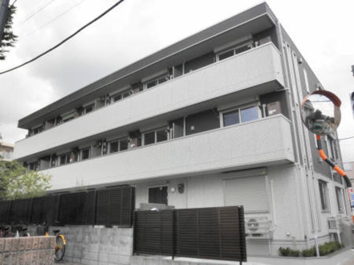 建物外観　安心のＡＬＳＯＫ搭載のアパート