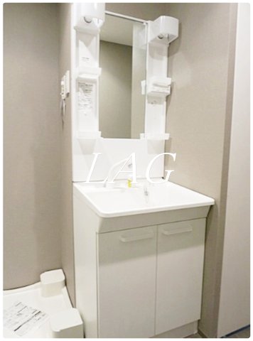 洗面設備　洗面台です。