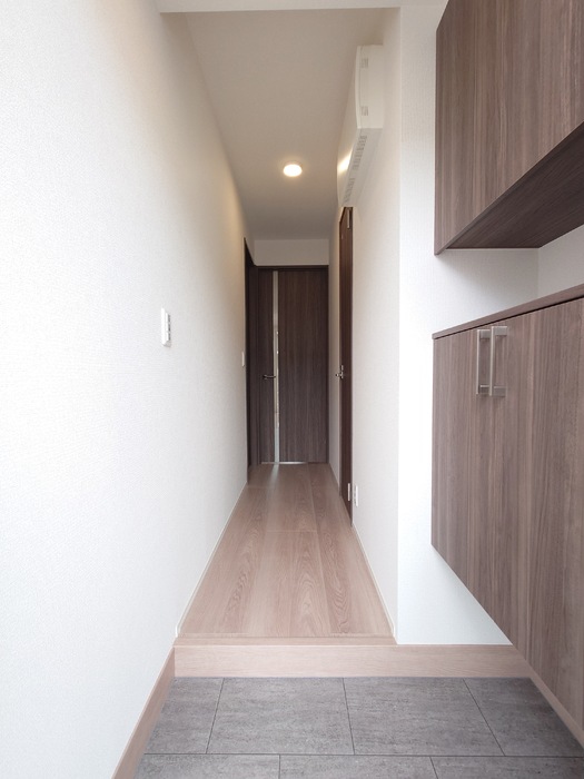 玄関　明るい玄関です