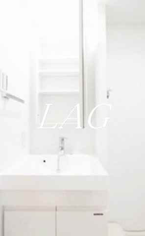 洗面設備　洗面台です。