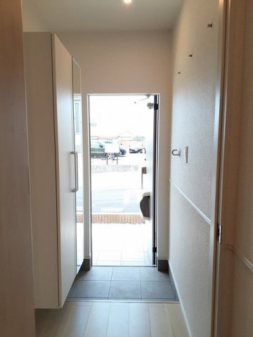 玄関　毎日通る玄関はこちらです