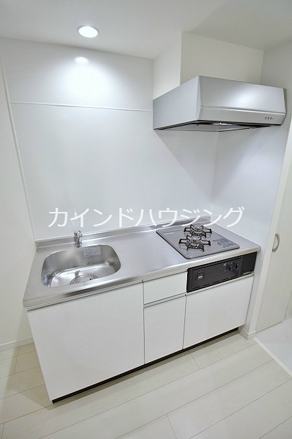 キッチン　2口ガスシステムキッチン