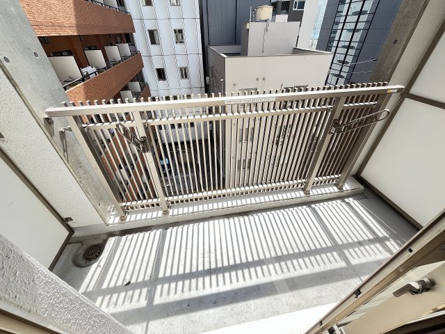 バルコニー　広々としたバルコニーです