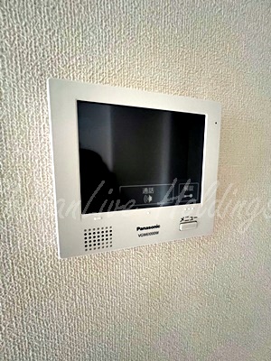 セキュリティ　モニター付きインターホンでセキュリティ安心♪