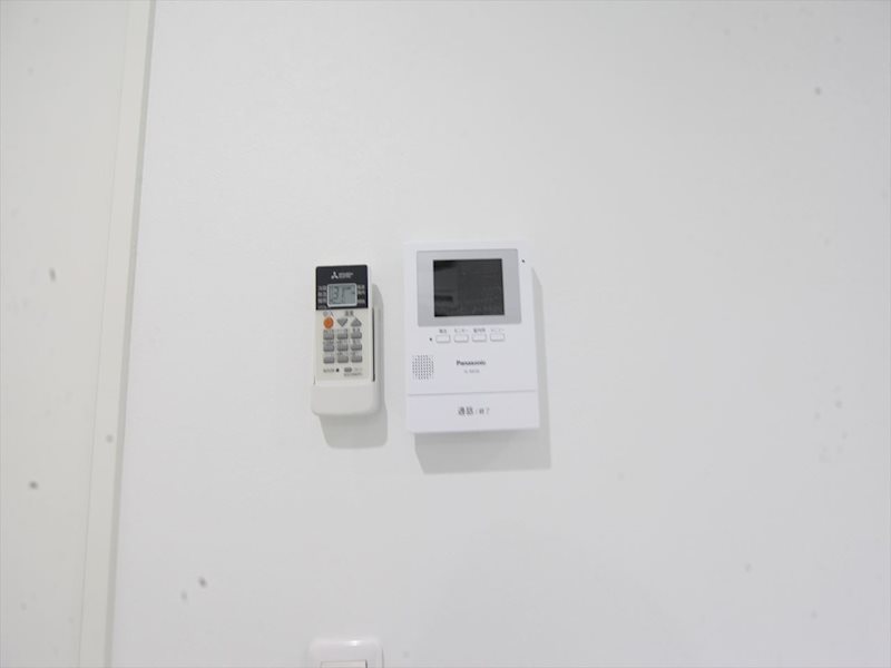 セキュリティ　TVモニター付インターホン完備