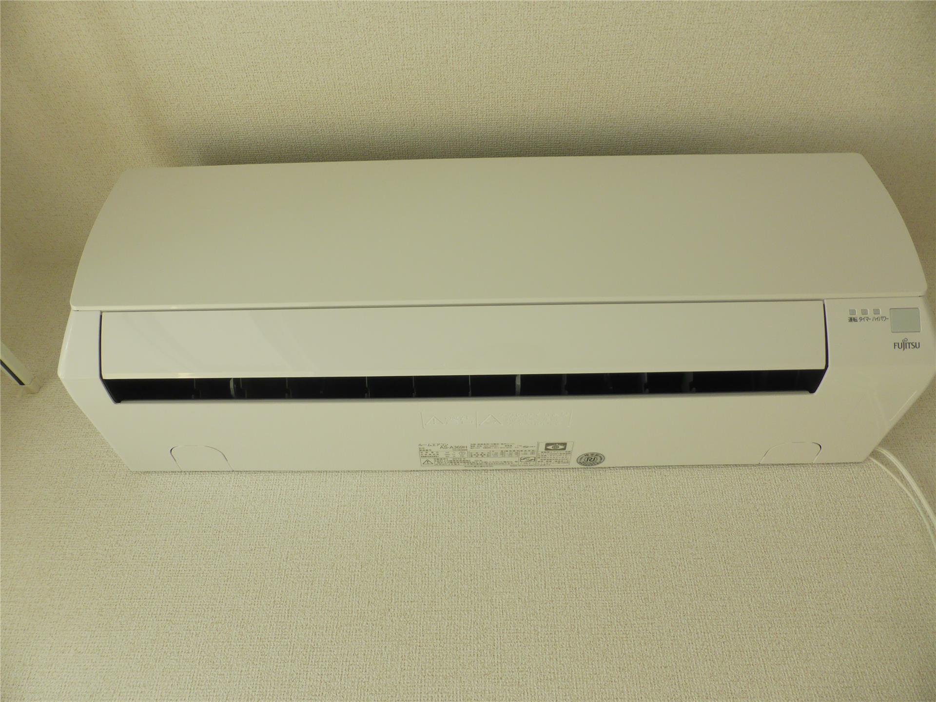 セキュリティ　エアコン2台付