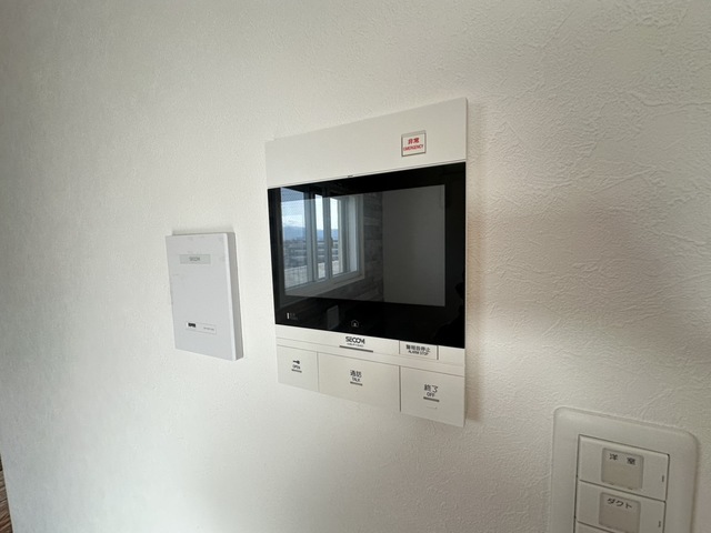 セキュリティ　同施工会社参考写真です