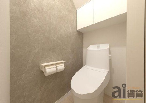 トイレ　※完成予想パース