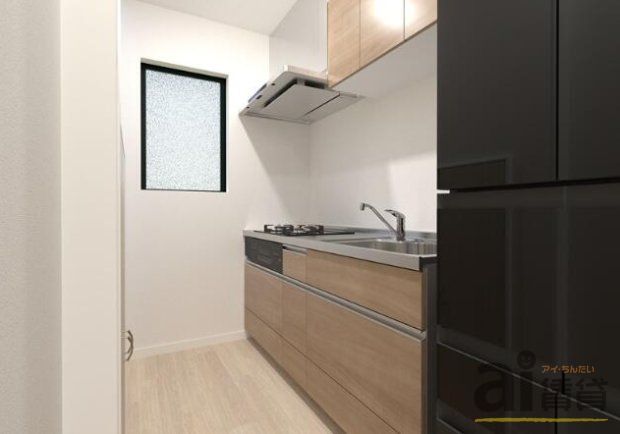 キッチン　※完成予想パース