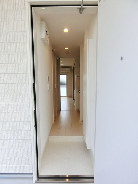 玄関　☆白を基調としたお洒落な玄関☆