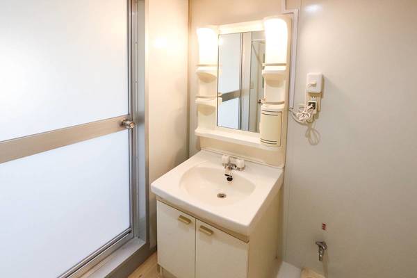 洗面設備　ビレッジハウスの同一物件・同一タイプの間取りの写真です