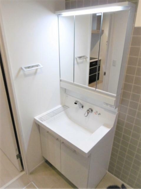 洗面設備　洗面所です