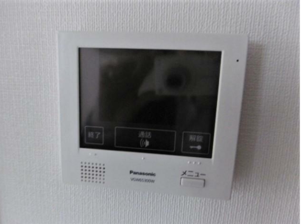 セキュリティ　インターホンです
