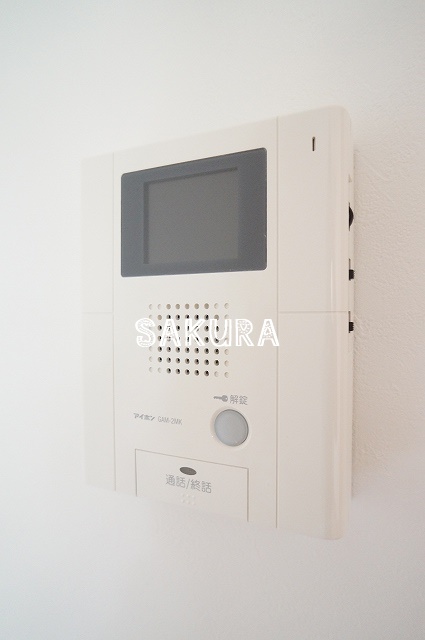 セキュリティ　安心のモニター付きインターホンです♪