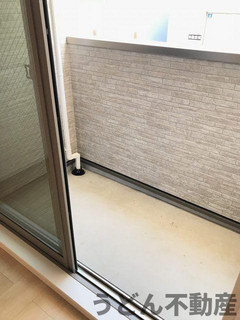バルコニー　うどん県のお部屋探しはうどん不動産へ うどんちゃんとLINE