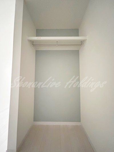 収納　収納スペースにオープンクローゼット♪