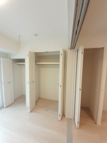 収納　大きなスペースがあり、収納には困りません