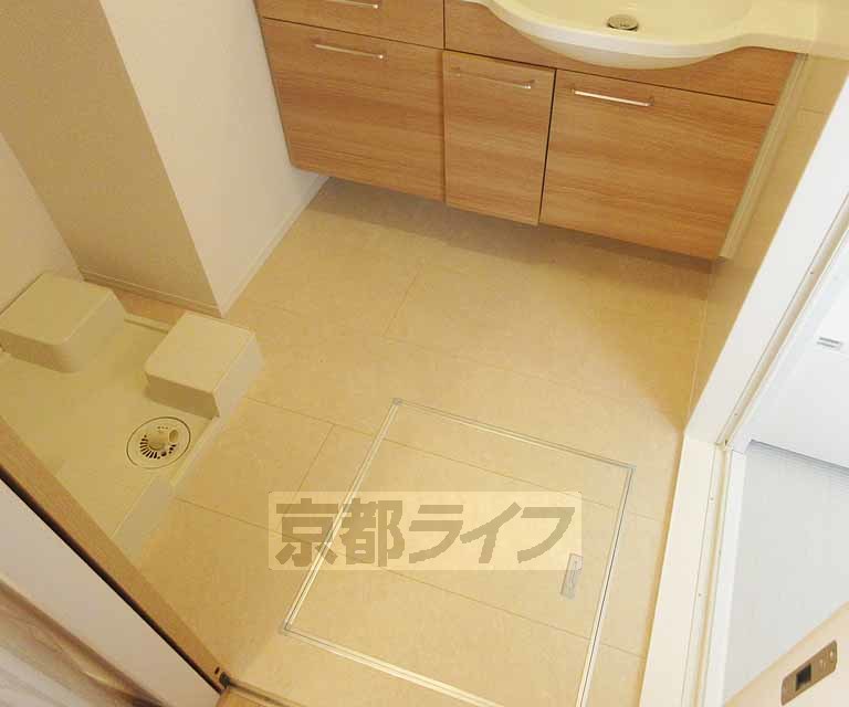 洗面設備　洗面所も広いです。