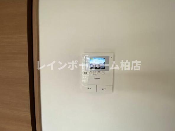 セキュリティ　モニタ付インターホンです