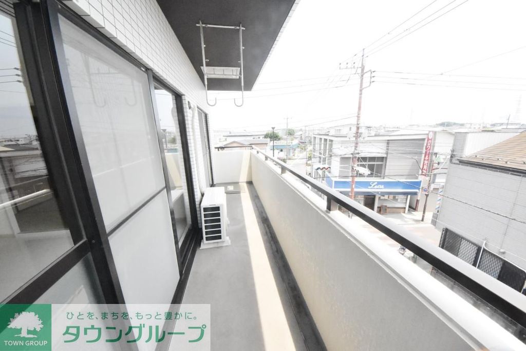 バルコニー　他号室参考写真