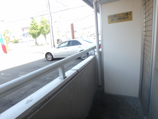 バルコニー　別号室写真です