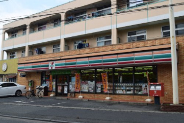 コンビニ　セブンイレブン　宿河原店（コンビニ）まで468m