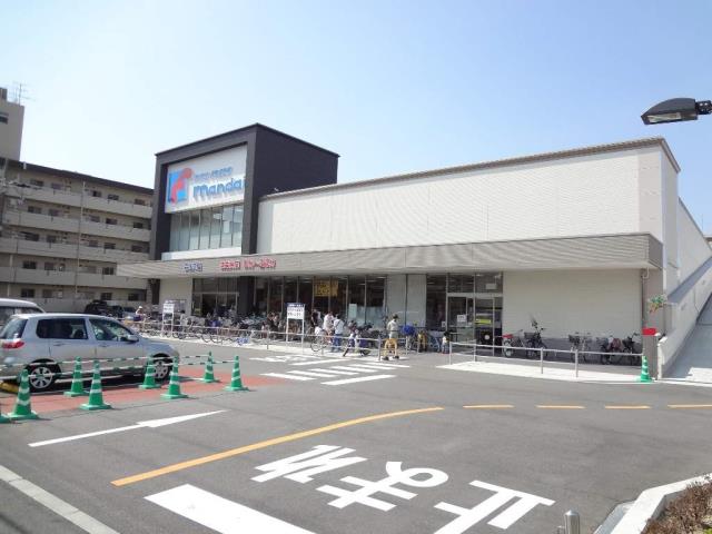 スーパー　（株）万代／森河内店（スーパー）まで384m