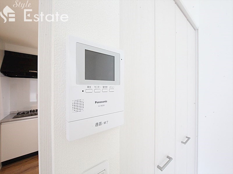 セキュリティ　モニター付きインターホン