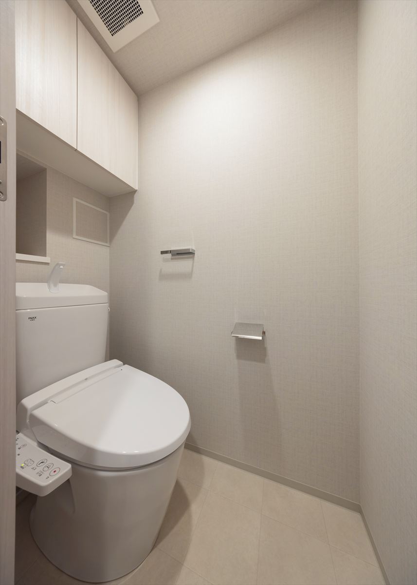 トイレ　清潔感のあるトイレです