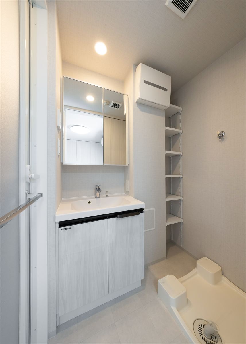 洗面設備　洗面所です