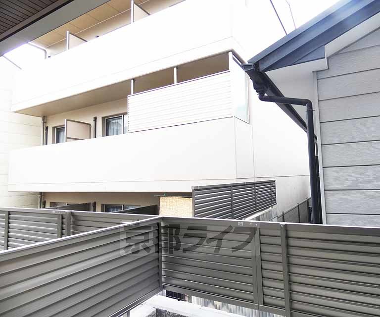 眺望　バルコニーからの室外風景。