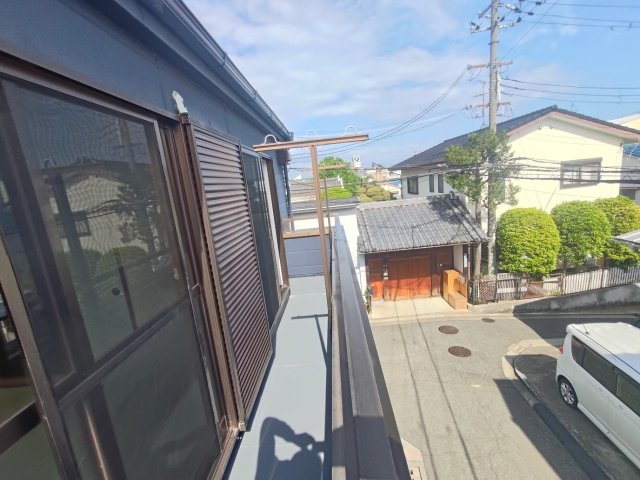バルコニー　日当り良好