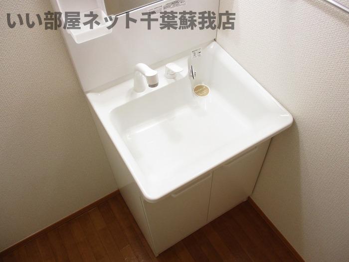 洗面設備　洗面所です