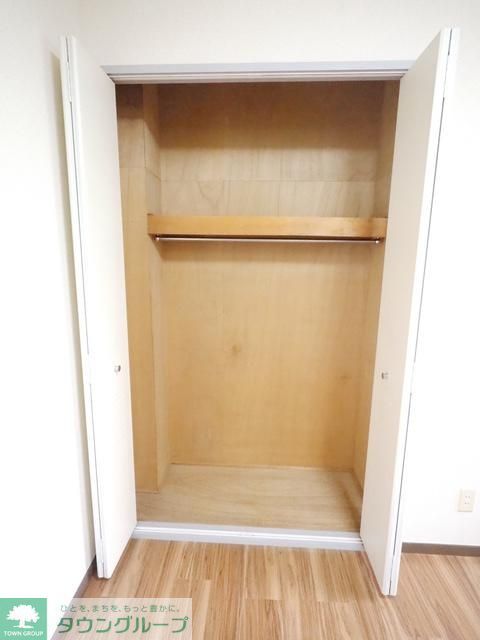 収納　北側のお部屋の収納です