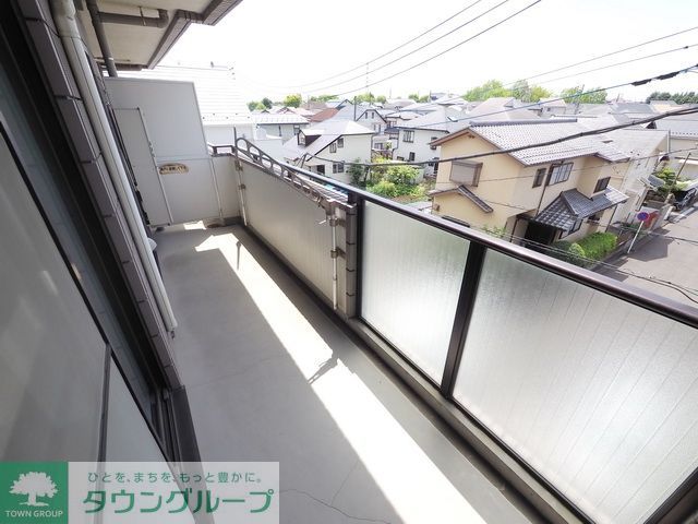 バルコニー　バルコニーも広く使いやすい！