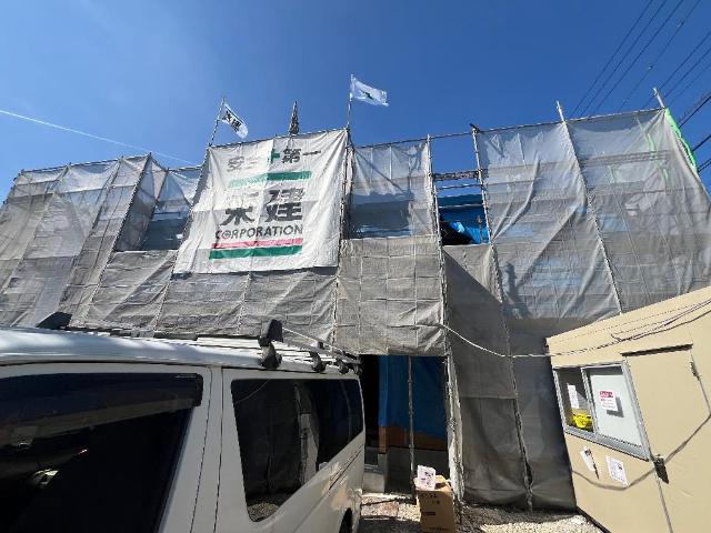 建物外観　建築現場