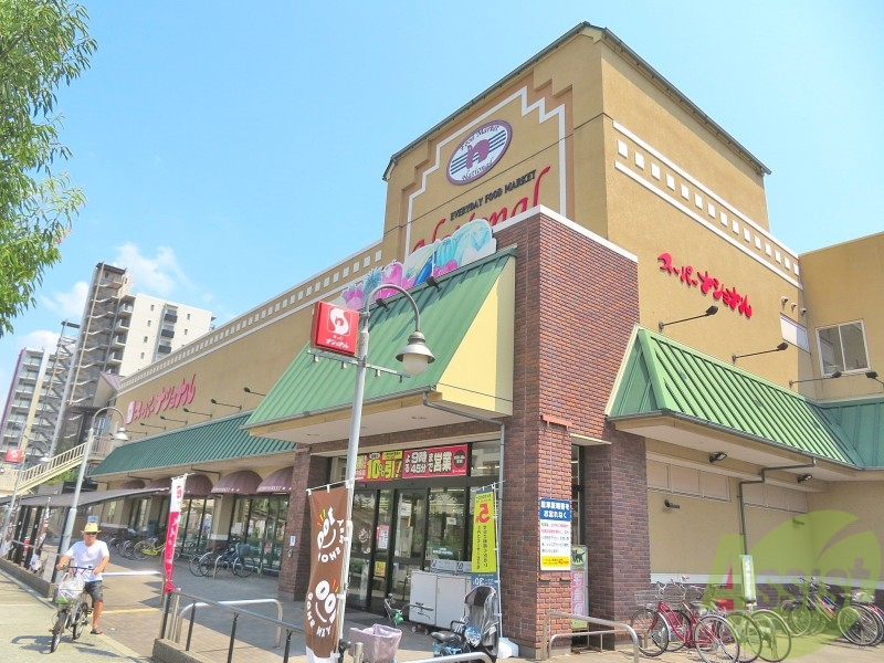 スーパー　スーパーナショナル野里店（スーパー）まで738m