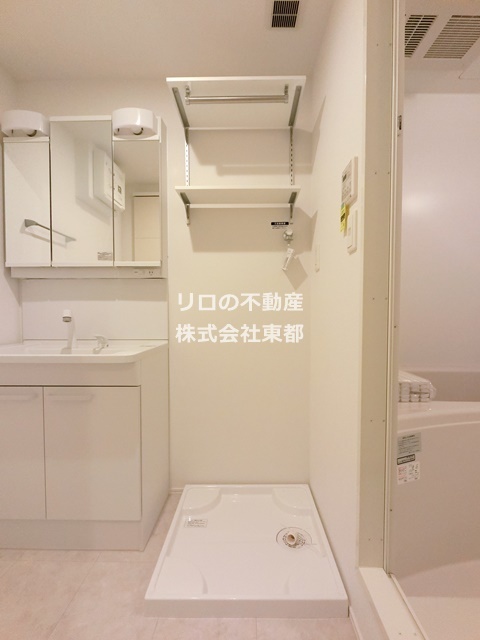 その他　上段のラックも便利ですね♪