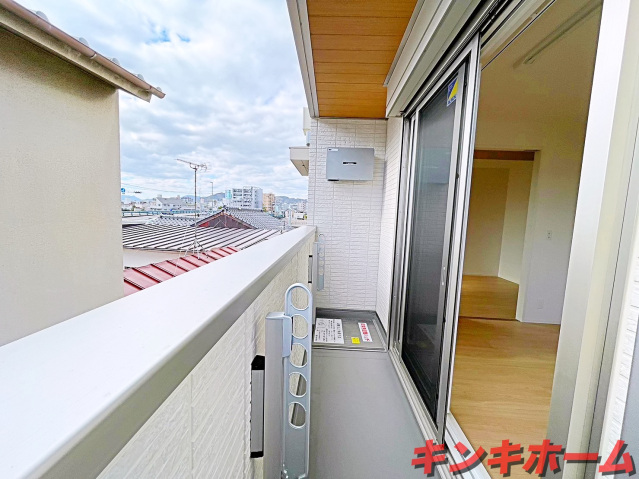 バルコニー　写真は別のお部屋です。